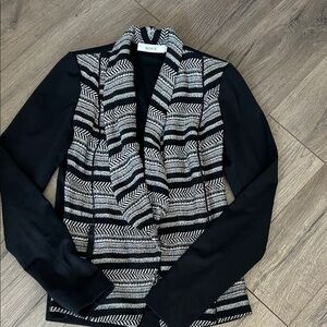 Ricki's Black and White Patterned Blazer